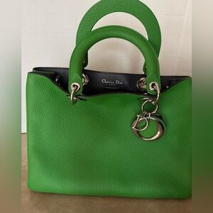 Dior Diorissimo Medium Tote Bag Green